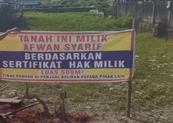 Diduga Mapia Tanah(JJ) Menguasai Sertifikat Orang Lain Tampa Status Yang Jelas,”