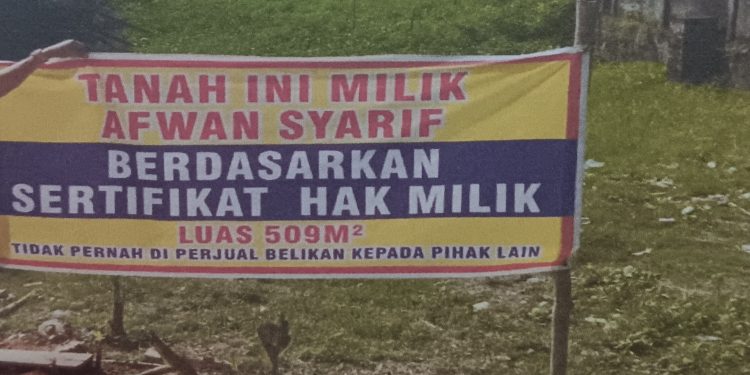 Diduga Mapia Tanah(JJ) Menguasai Sertifikat Orang Lain Tampa Status Yang Jelas,”