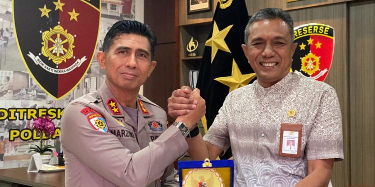 Kapolda Aceh (Irjen Pol. Marzuki Ali Basyah S.I.K.) menerima audiensi dari Komisi Nasional Hak Asasi Manusia Republik Indonesia (Komnas HAM RI)