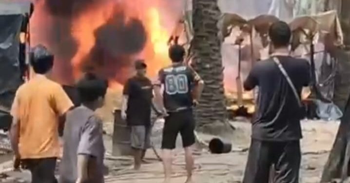 Kebakaran Hebat Terjadi Lagi Kapolsek Keluang Harus Ambil Tindakan Tegas Jangan Hanya Jadi Penonton